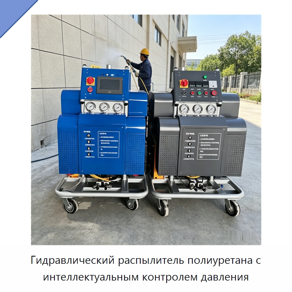 Гидравлический распылитель полиуретана с интеллектуальным контролем давления — Оборудование для производства пеноматериалов