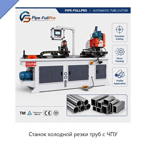 Станок холодной резки труб с ЧПУ