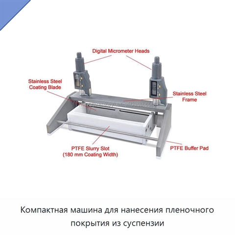 Компактная машина для нанесения пленочного покрытия из суспензии