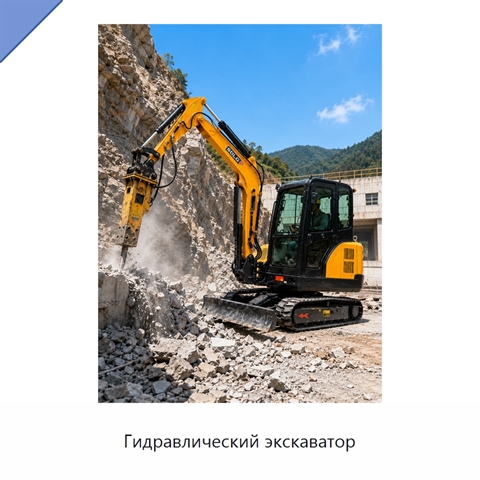 Гидравлический экскаватор