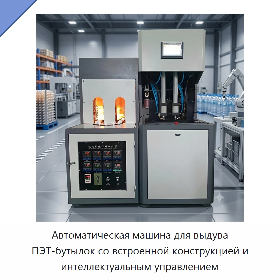 Автоматическая машина для выдува ПЭТ-бутылок со встроенной конструкцией и интеллектуальным управлением — Машины выдувного формования пластмасс