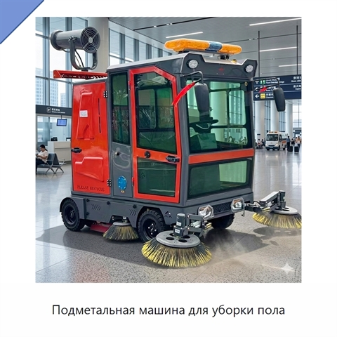 Подметальная машина для уборки пола