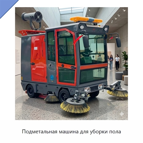 Подметальная машина для уборки пола