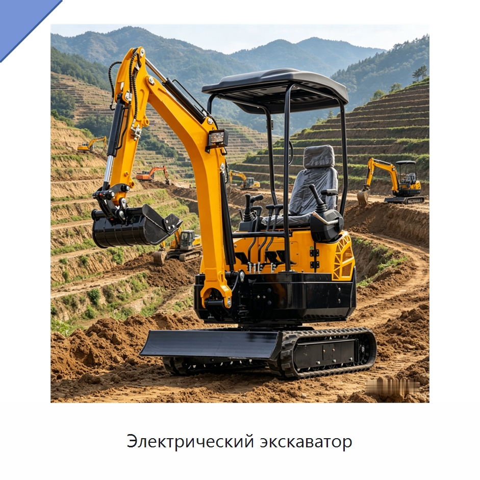 Электрический экскаватор — Землеройная техника