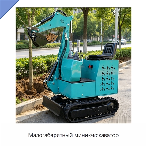 Малогабаритный мини-экскаватор