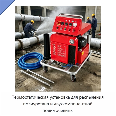 Термостатическая установка для распыления полиуретана и двухкомпонентной полимочевины