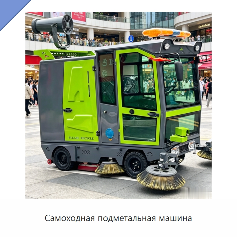Самоходная подметальная машина — Коммунальная техника
