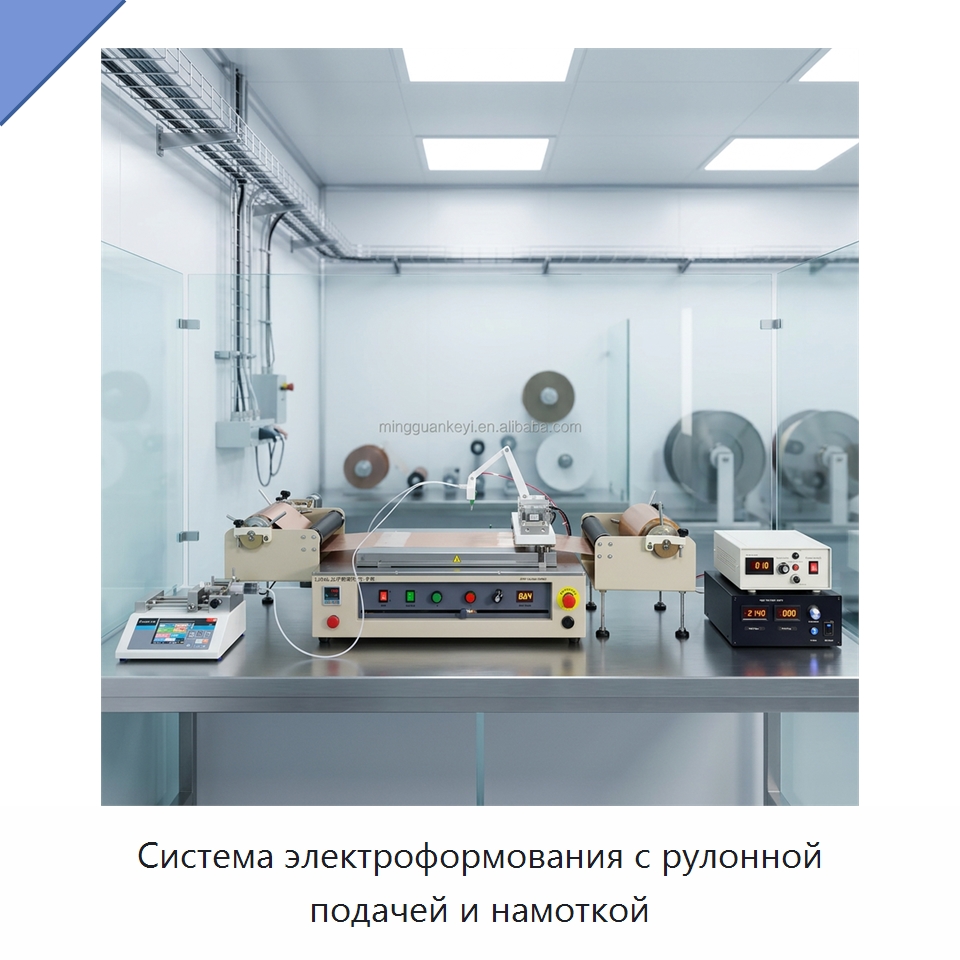 Система электроформования с рулонной подачей и намоткой — Специальные лабораторные принадлежности