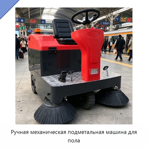Ручная механическая подметальная машина для пола
