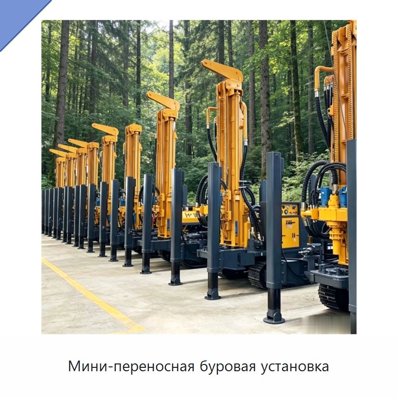 Мини-переносная буровая установка — Горнодобывающее оборудование