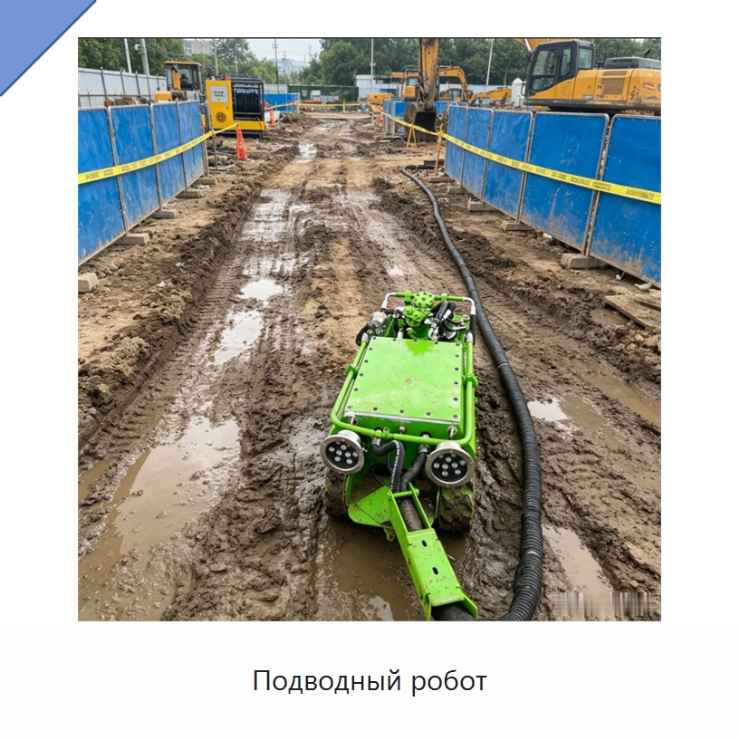 Подводный робот — Специальные промышленные роботы
