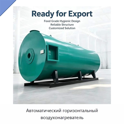 Автоматический горизонтальный воздухонагреватель
