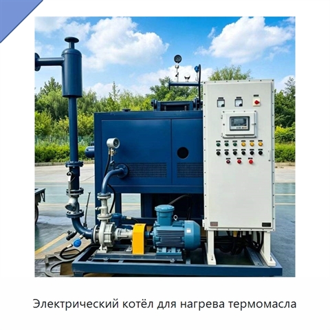 Электрический котёл для нагрева термомасла