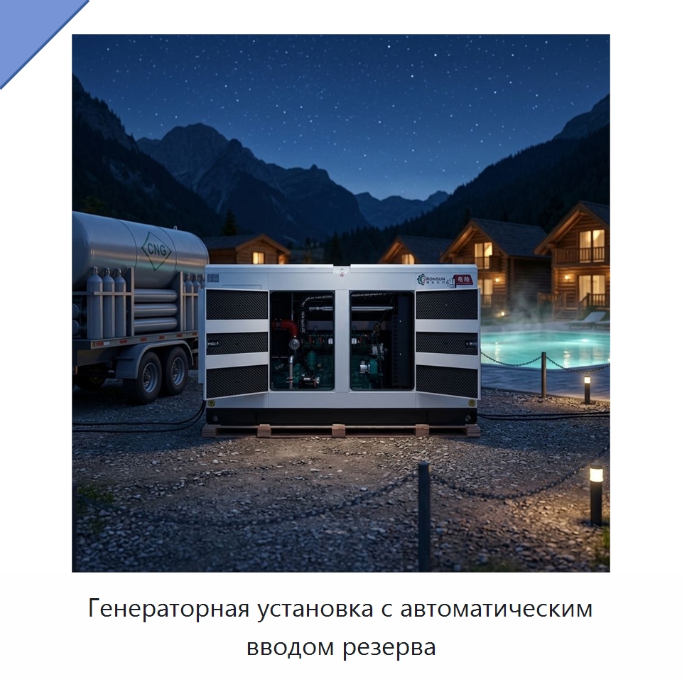 Генераторная установка с автоматическим вводом резерва — Дизельные генераторы