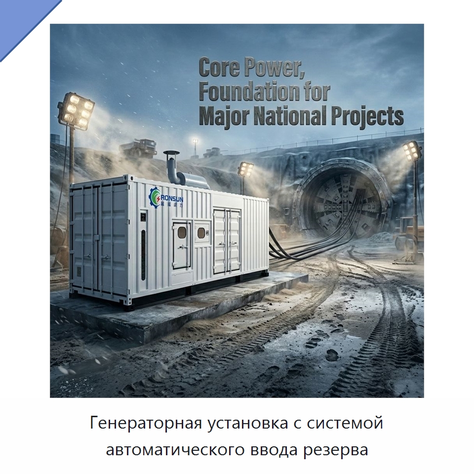 Генераторная установка с системой автоматического ввода резерва — Дизельные генераторы