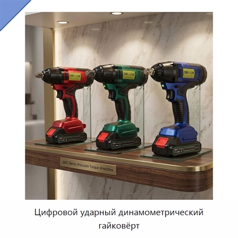 Цифровой ударный динамометрический гайковёрт