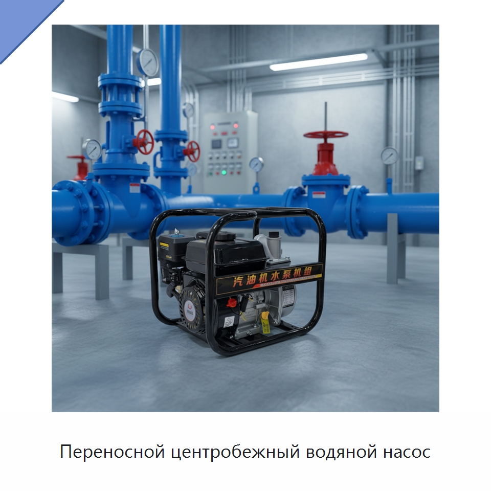 Переносной центробежный водяной насос — Насосы
