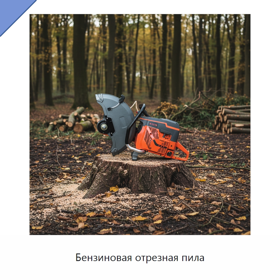 Бензиновая отрезная пила — Цепные пилы