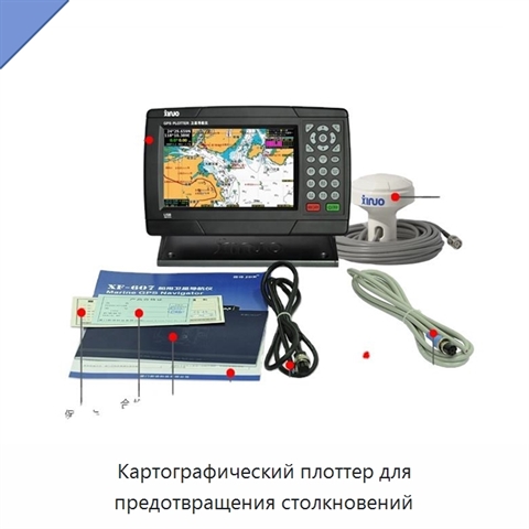 Картографический плоттер для предотвращения столкновений