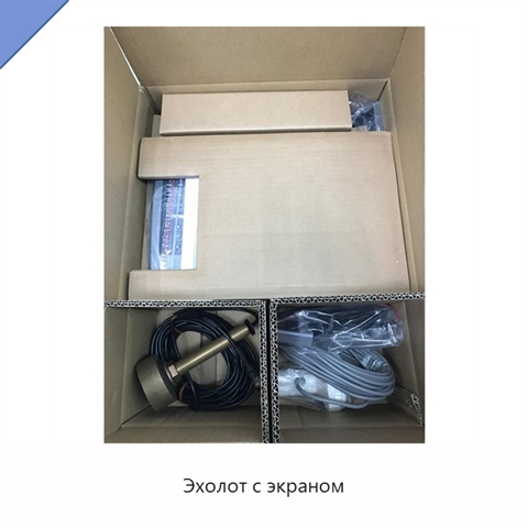 Эхолот с экраном