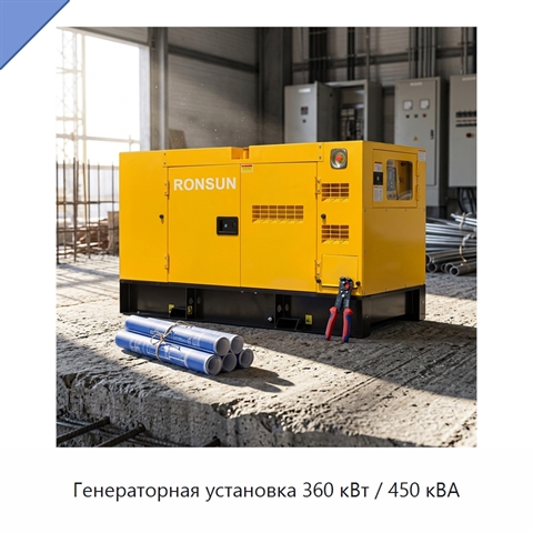 Генераторная установка 360 кВт / 450 кВА