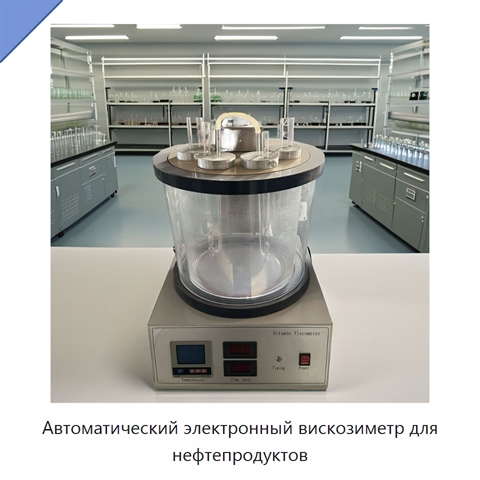 Автоматический электронный вискозиметр для нефтепродуктов