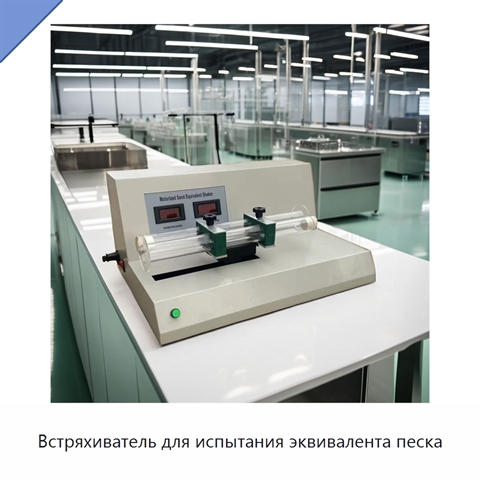 Встряхиватель для испытания эквивалента песка