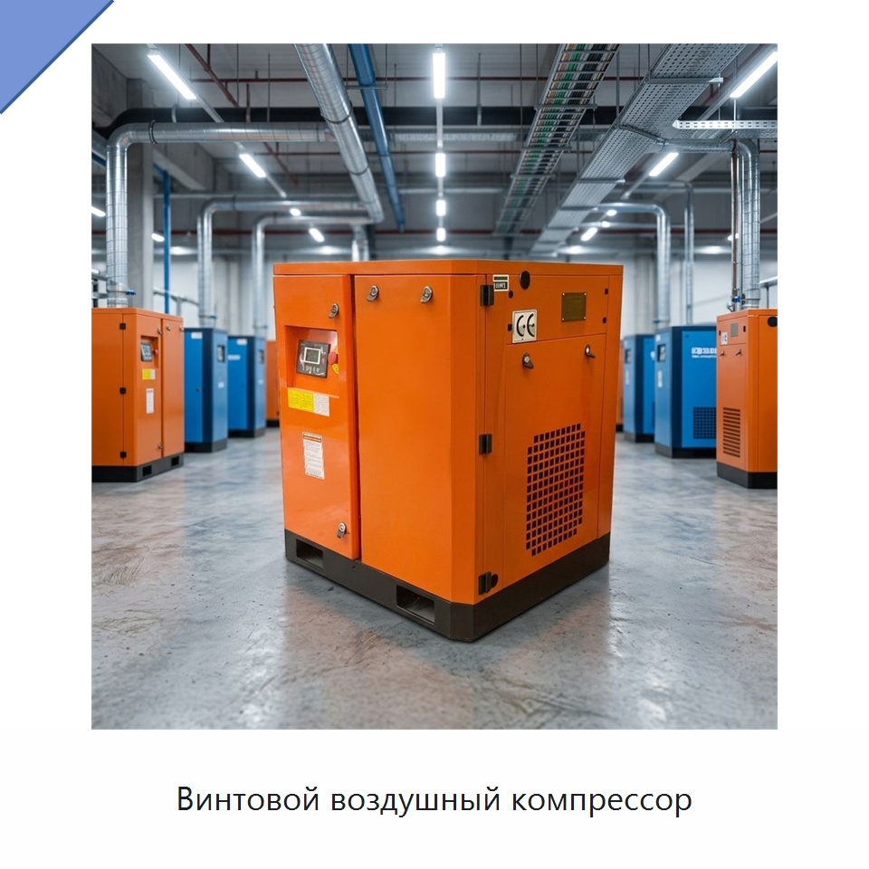 Винтовой воздушный компрессор — Промышленные компрессоры