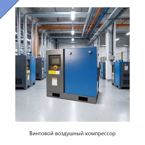 Винтовой воздушный компрессор