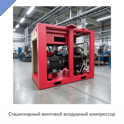 Стационарный винтовой воздушный компрессор