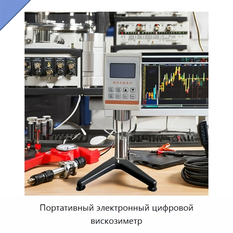 Портативный электронный цифровой вискозиметр