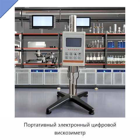 Портативный электронный цифровой вискозиметр