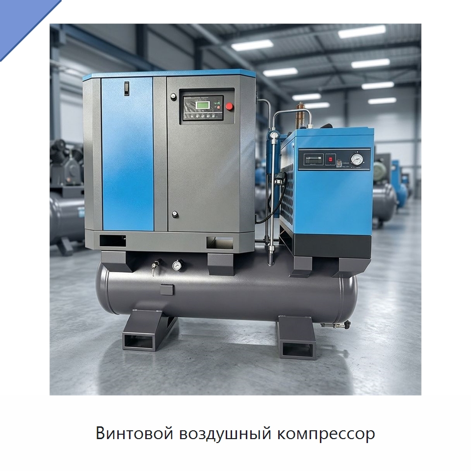 Винтовой воздушный компрессор — Промышленные компрессоры
