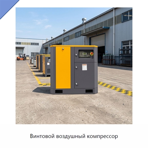 Винтовой воздушный компрессор