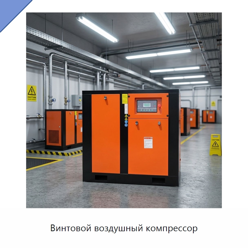 Винтовой воздушный компрессор — Промышленные компрессоры