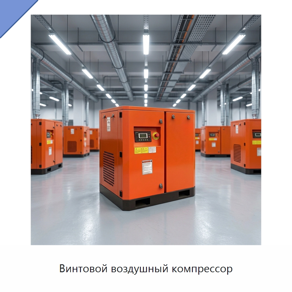 Винтовой воздушный компрессор — Промышленные компрессоры