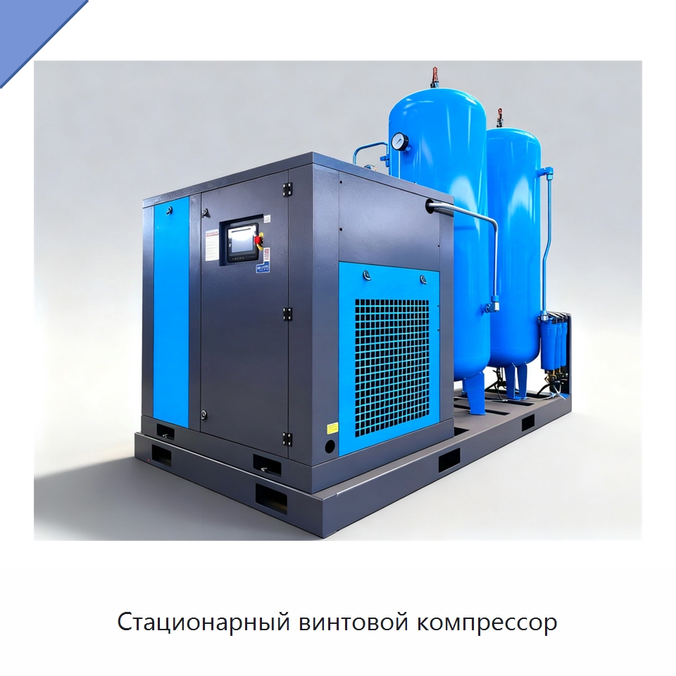 Стационарный винтовой компрессор — Промышленные компрессоры