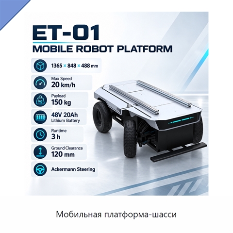 Мобильная платформа-шасси