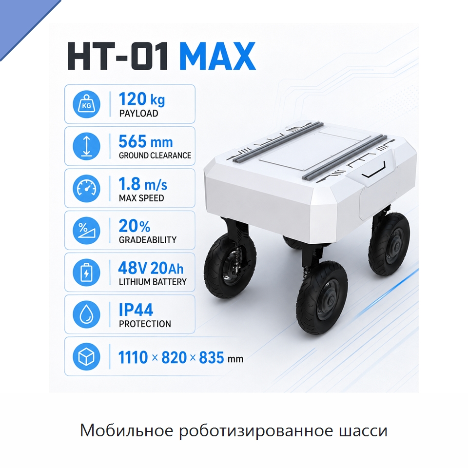 Мобильное роботизированное шасси — Логистические роботы