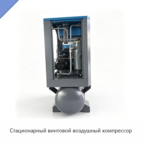 Стационарный винтовой воздушный компрессор