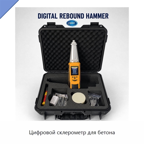 Цифровой склерометр для бетона
