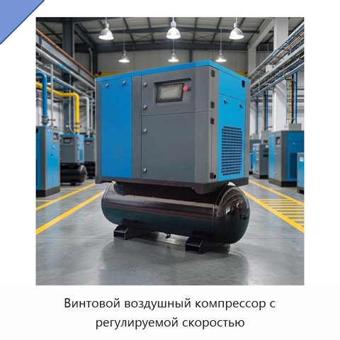 Винтовой воздушный компрессор с регулируемой скоростью