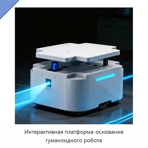 Интерактивная платформа-основание гуманоидного робота