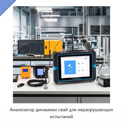 Анализатор динамики свай для неразрушающих испытаний