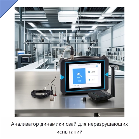 Анализатор динамики свай для неразрушающих испытаний