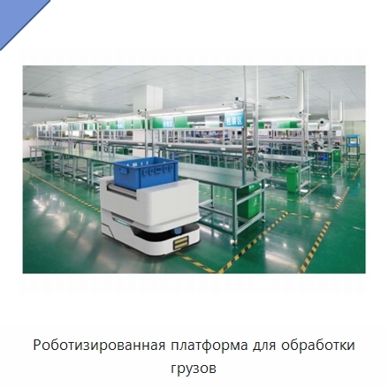 Роботизированная платформа для обработки грузов