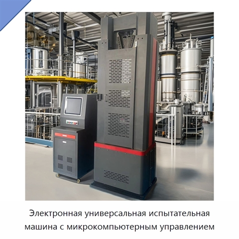 Электронная универсальная испытательная машина с микрокомпьютерным управлением