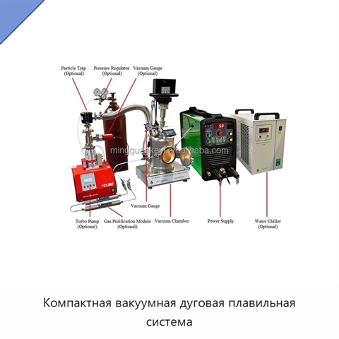 Компактная вакуумная дуговая плавильная система