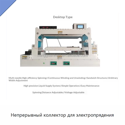Непрерывный коллектор для электропрядения