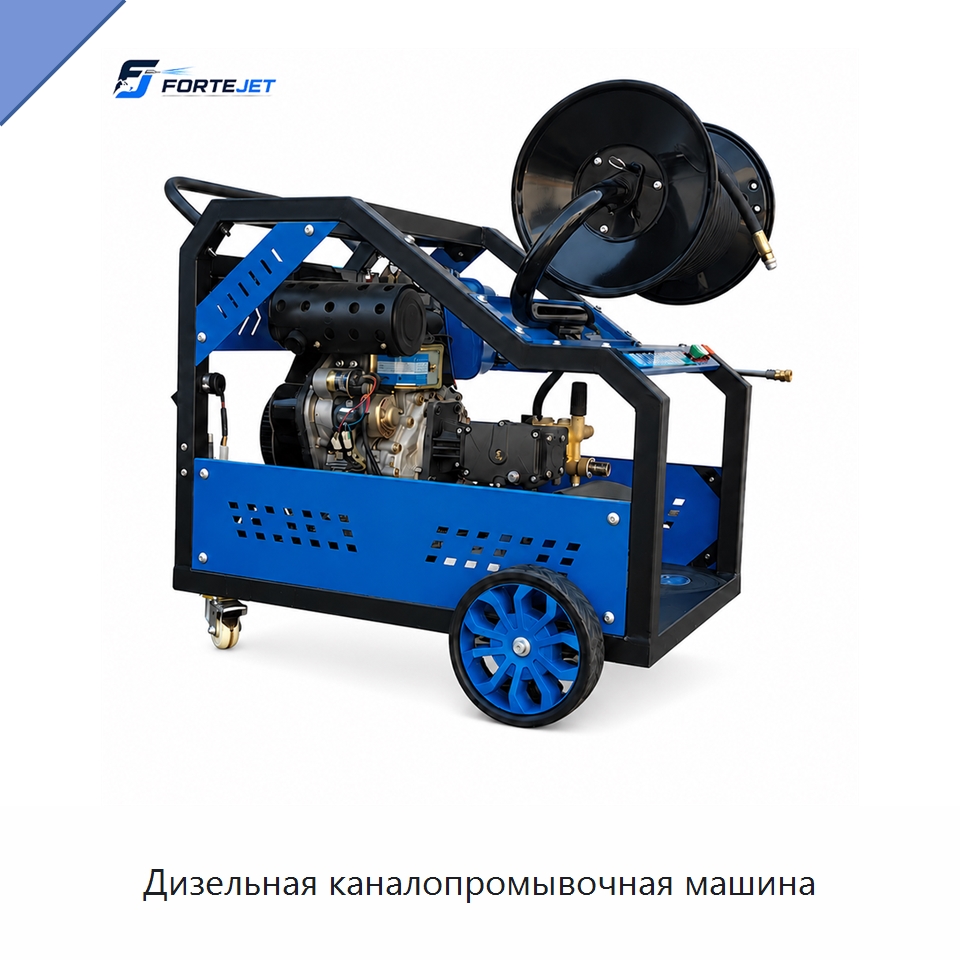 Дизельная каналопромывочная машина — Аппараты высокого давления